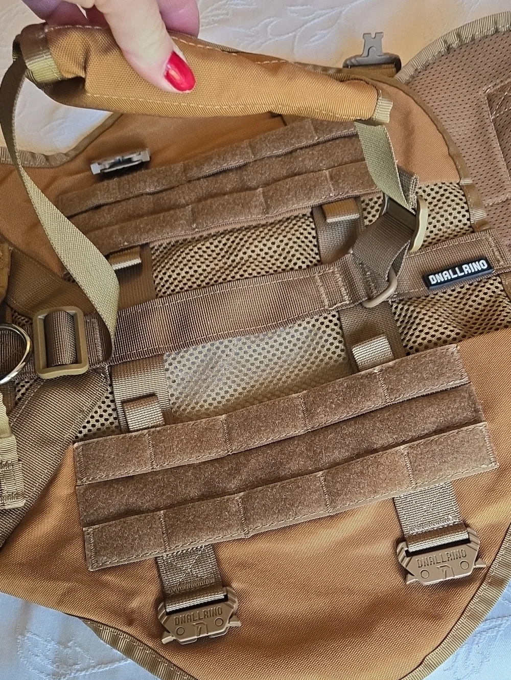 Dog Trainer Vest Dog Vest Fully Adjustable Size Large